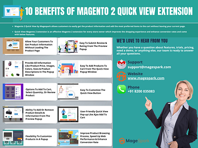 10 Benefits Of Magento 2 Quick View Extension magento upgrade services