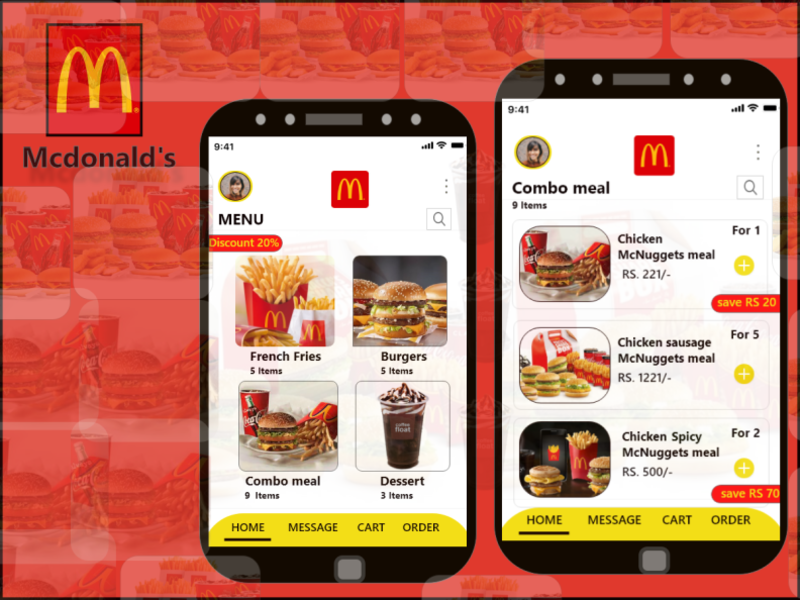 Приложение макдональдс. Приложение MCDONALD'S Интерфейс. Интерфейс по MCDONALDS. Корзина в приложении макдональдс. Приложение макдональдс главный экран.