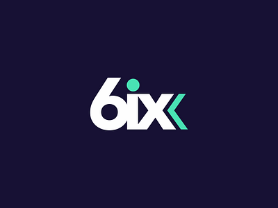 6ix Logo app branding design graphic design illustration logo typography ui ux vector