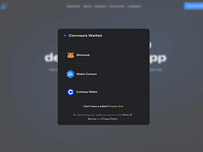 Connecting Wallet (Stripe dApp) blockchain crypto dapp design social messaging web3