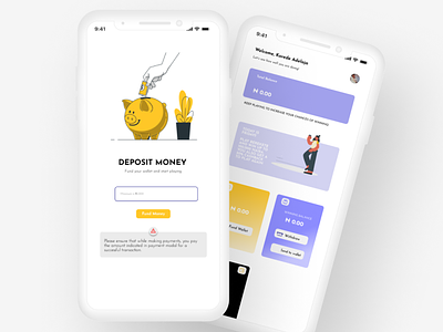 FINTECH APP app art branding design illustration illustrator logo typography ui ux