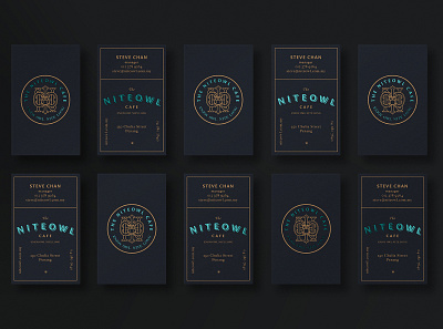 The Niteowl Cafe Brand Identity branding design graphic design illustration logo typography vector