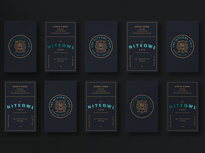 The Niteowl Cafe Brand Identity