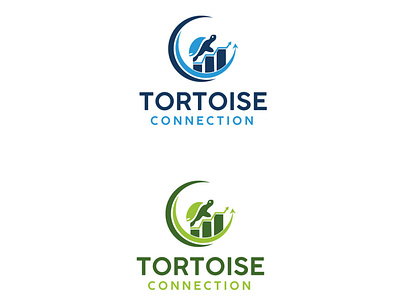 Tortoise Connection accounting career careers corporate training financial logo inancial education logo design