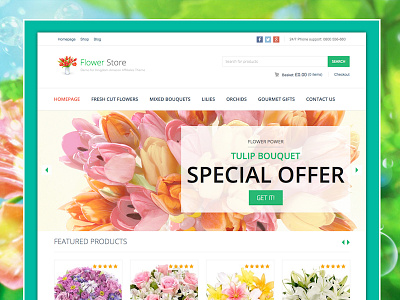 Kingdom - Woocommerce Amazon Affiliates Theme flower kingdom store woocommerce amazon affiliates