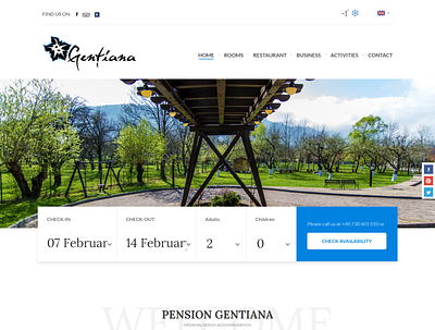 Hotel Website hotel pension