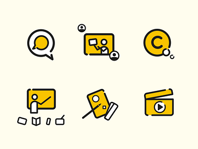 Crisp Communications - Icons icon illustrator vector
