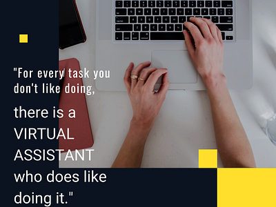 Virtual Assistant branding design freelancer graphic designer virtual assistant