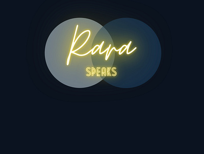 Rara Speaks branding design freelancer graphic designer logo virtual assistant