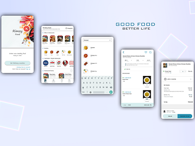 Food Delivery betterlife design food food app fooddelivery foodie foodlovers goodfood goodfoodbetterlife rimzy ui ux uxui