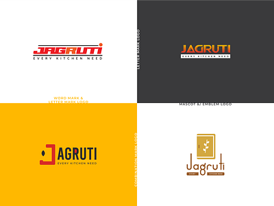 Jagruti Logo _ Branding branding design illustration logo typography vector