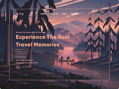 Trip - Travel Landing Page