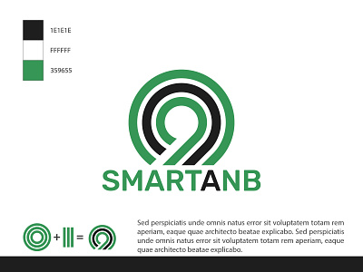 Smartanb. branding circle logo creative design graphic icon identity logo minimalist modern simple symbol tourist typography