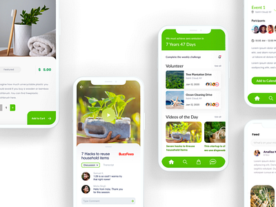 Save the Planet - App Mockup app design branding concept design figma graphic graphic design logo typography ui design ux ux design web design website design