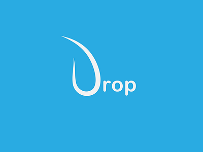 Drop LOGO design branding design icon illustration logo ui ux web