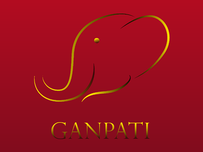 GANPATI Logo design design logo ui ux