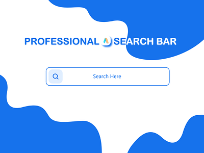 Minimal Search Bar design flat illustration minimal ux