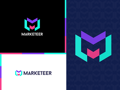 Marketeer Logo design | M Creative Logo Concept