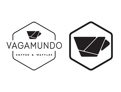 Vagamundo Coffee & Waffles Logo Design ad design branding design graphic design logo social media