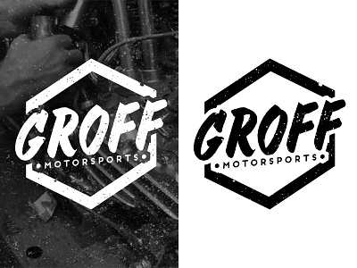 Groff Motorsports Logo automotive branding logo vector