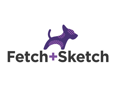 Fetch + Sketch Logo branding logo vector