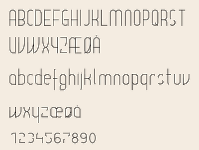 CSS Border Font - 2 css3 html5 norsk typography web