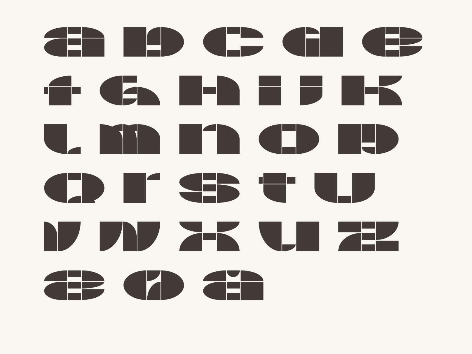 CSS Fluid Grid Font 1 by Davor S on Dribbble