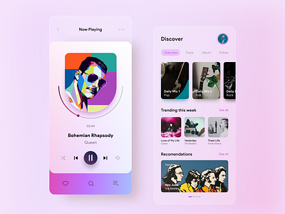 Music Player - UI Design App