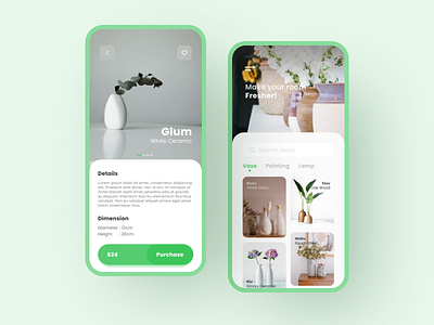 Home Decor Shop - UI Design