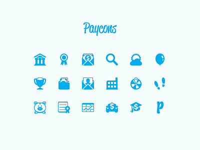 Paycons badge balloon bank company dream font glyph goal icons invest loan paycons savings search