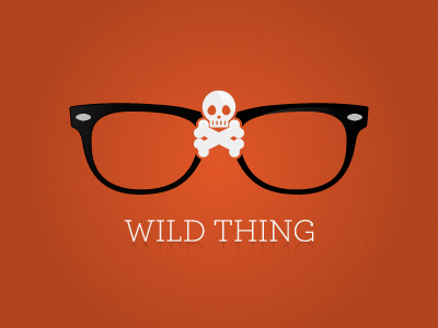 Wild Thing : Charlie Sheen archer charlie sheen glasses skull wild thing