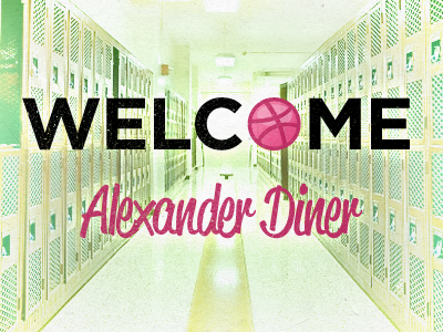 Welcome to Dribbble! draftee dribbble locker room welcome