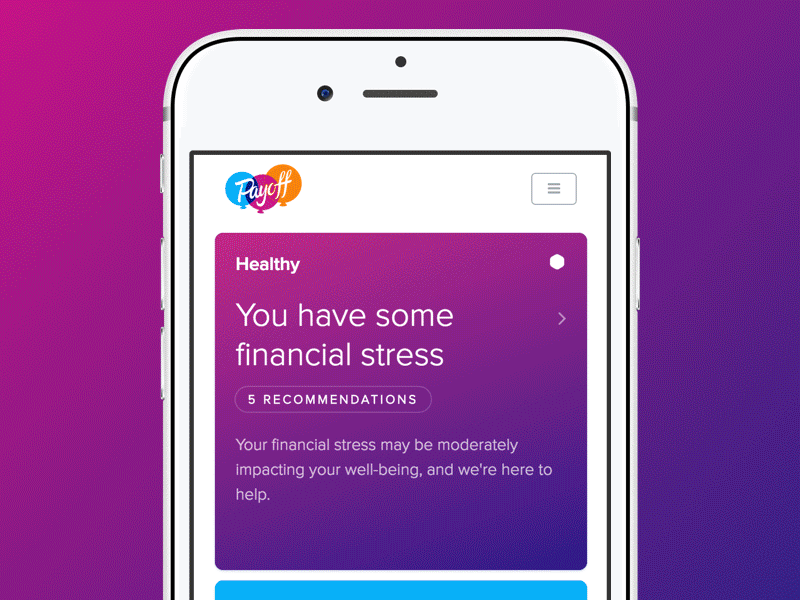 Healthy, Wealthy, Wise dashboard wise wealthy healthy payoff financial wellness
