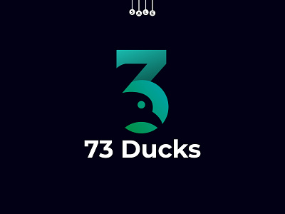73 Ducks logo design