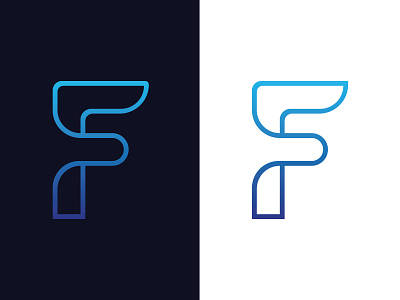 F letter logomark