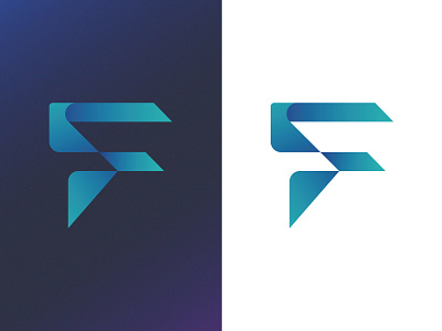 F logomark design