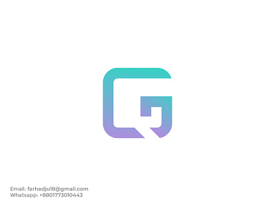 GJ letter logomark