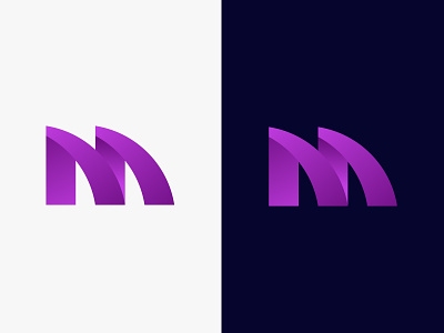 M letter logomark