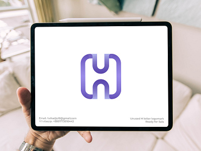 H letter logomark