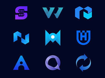 Modern logo collections logofolio