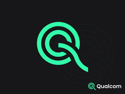 Q letter logo mark