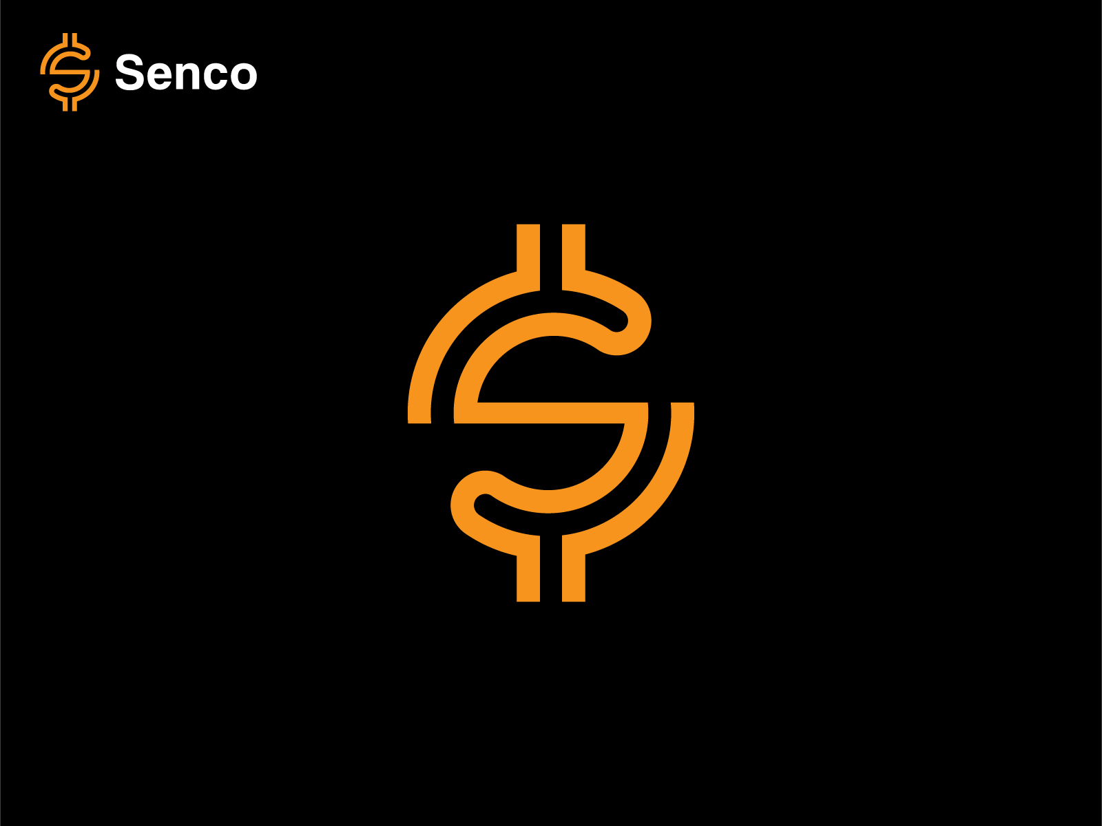 Senco bitcoin logo by Farhad Hossain on Dribbble