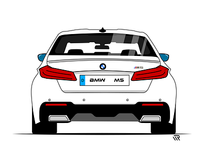 BMW M5 illustration artwork bmw cars design digitalart illustraion m5 sketch vector vectorart