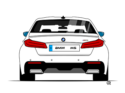 BMW M5 illustration