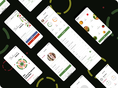 User Profile and settings 006 app challenge dailyui design healthyfood setting ui user profile