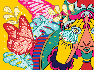 Mexico City OPI 2020 art artist artwork brand brand identity branding design digitalart illustration procreate