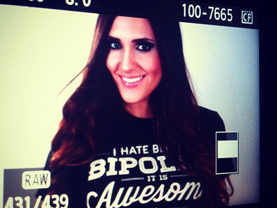 The Bipolar Tee apparel bts design design tee photography shop tshirt type