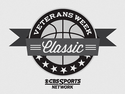 Veterans Week Classic basketball concepts design graphic design identity logo shield sports tv