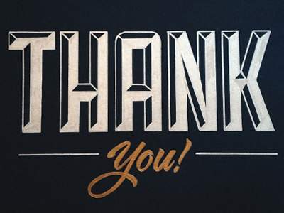 Thankful design hand drawn lettering miami lettering type