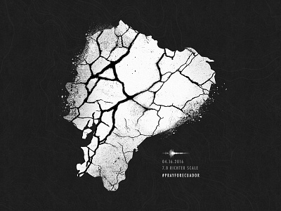 Pray for Ecuador by Diego Guevara on Dribbble